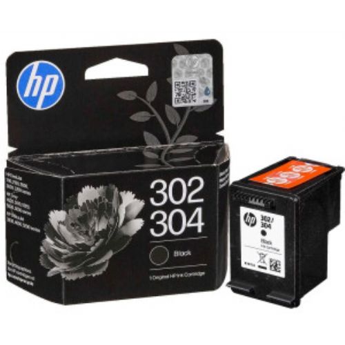 CARTUCCIA HP 302 304 NERA  B7RT7AE F6U66AE N9K06AE ORIGINALE